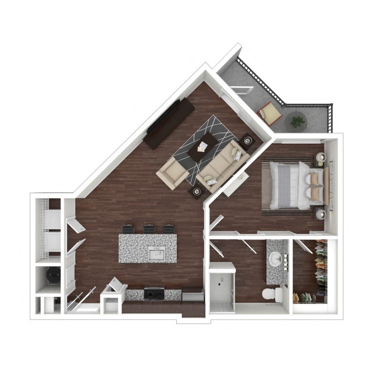 1C floor plan